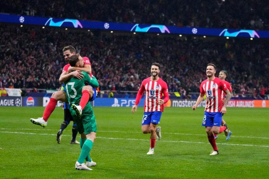 Atletico Madrid’s Overcome Inter in Penalty Shootout to Reach Champions League Quarterfinals